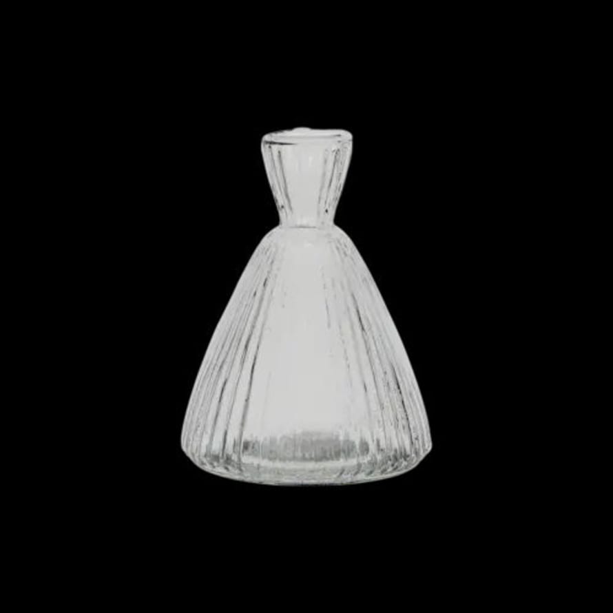Affari Cone Glass Bud Vase