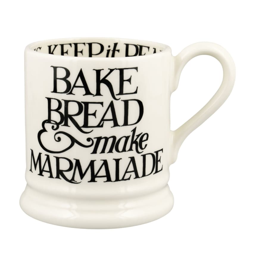 Emma Bridgewater 300ml Black Toast Bake Bread Printed Mug