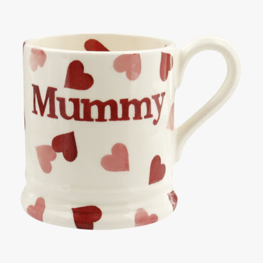 Emma Bridgewater 300ml Pink Hearts Mummy Printed Mug
