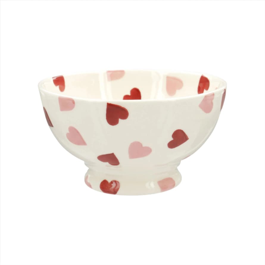Emma Bridgewater 270ml Pink Hearts Printed French Bowl