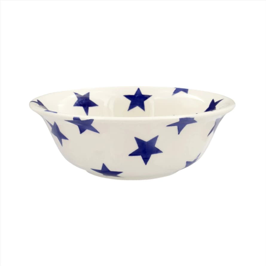 Emma Bridgewater 425ml Blue Stars Printed Cereal Bowl
