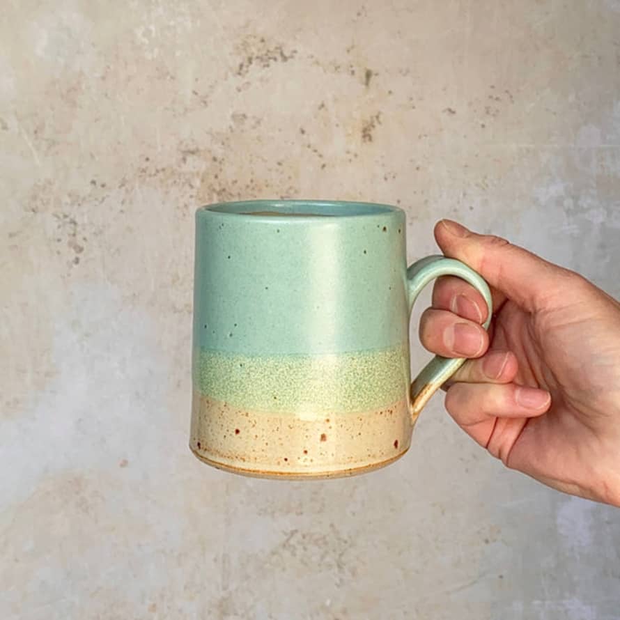 Emily Doran Pottery Tall Mug - Speckled Beach