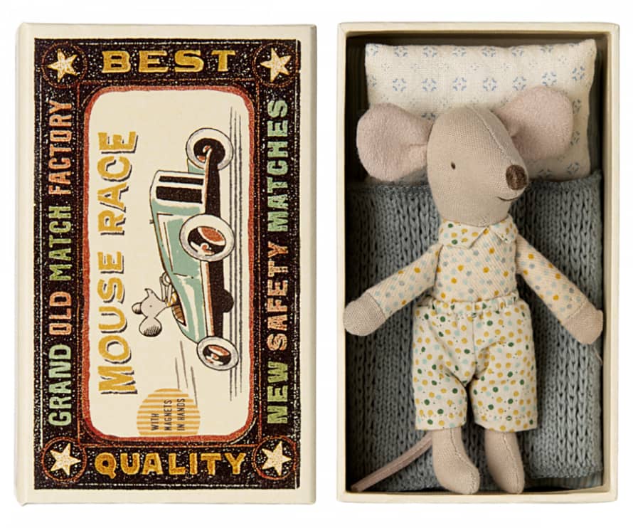 Maileg Matchbox Mouse Little Brother