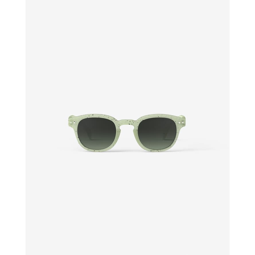IZIPIZI Sunglasses #C - Dyed Green