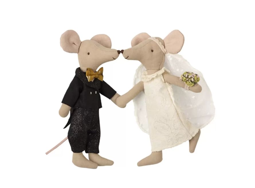 Maileg Bride and Groom Mice 