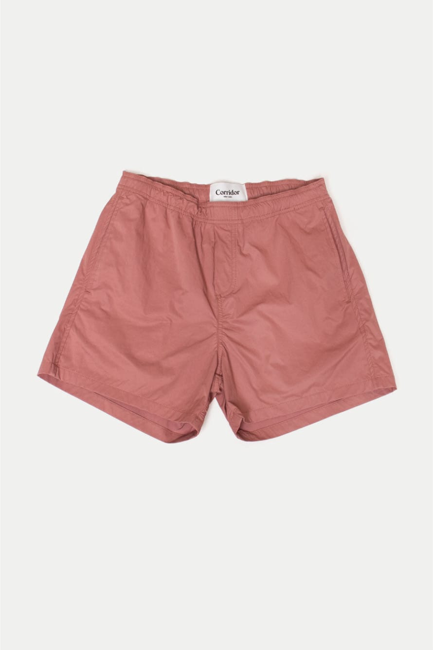 Corridor Pink Nylon Shorts