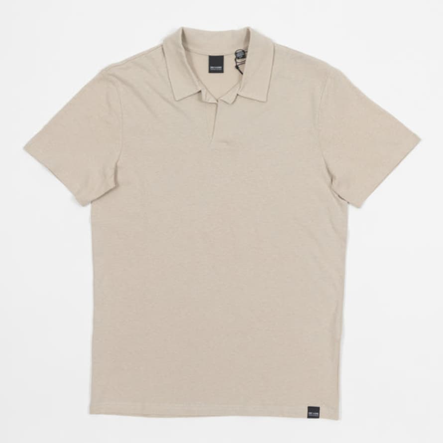 Only & Sons Only & Sons Resort Polo Shirt In Beige