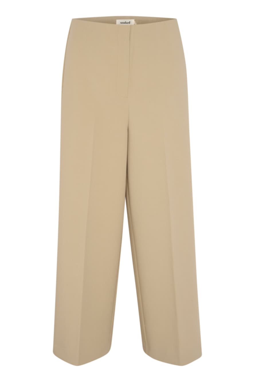 Soaked in Luxury  Slcorinne Wide Cropped Pants | Spray Green
