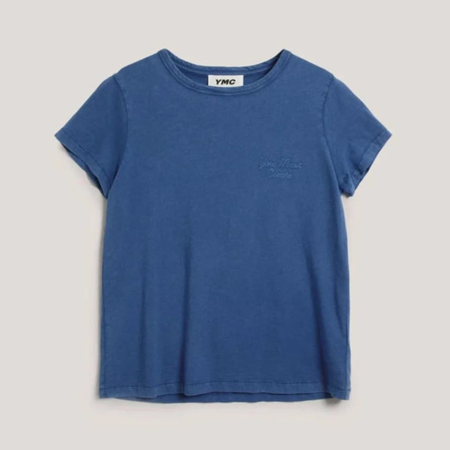 YMC Day Cotton T-shirt Blue