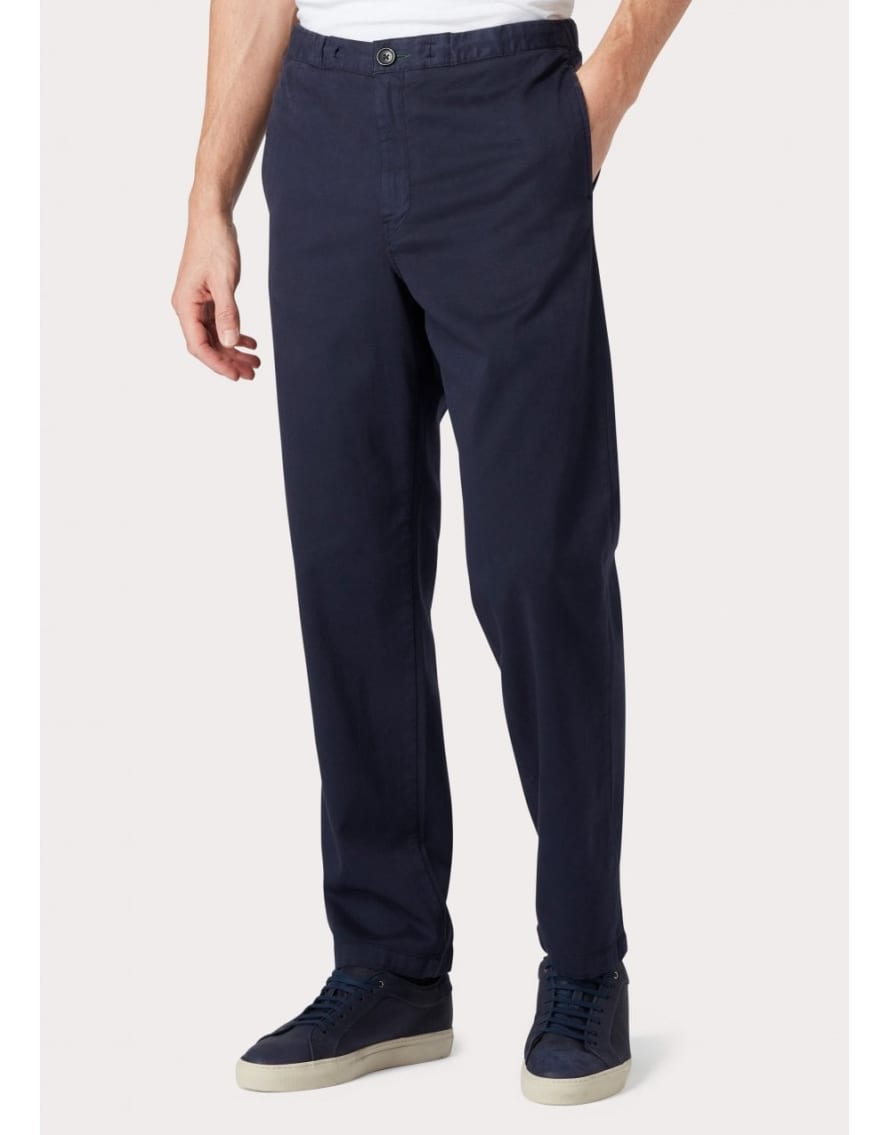 Paul Smith Paul Smith Drawstring Relaxed Fit Trousers Col: 49 Navy, Size: L