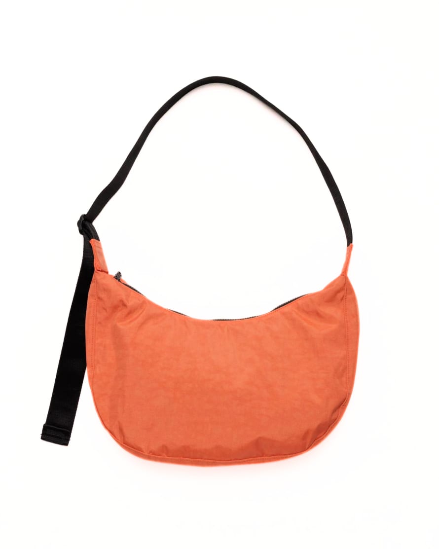 Baggu Medium Nylon Crescent Bag - Orange