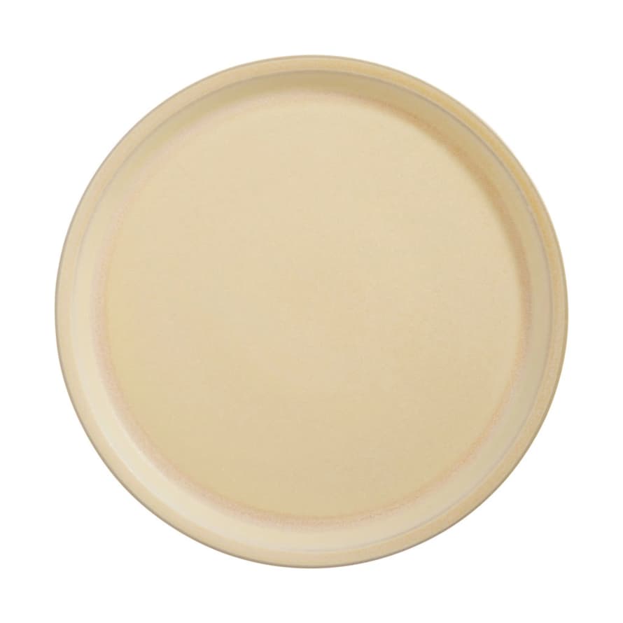 OYOY Yuka Dinner Plate, Butter - Pack of 2