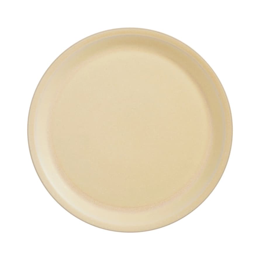 Oyoy Design Yuka Lunch Plate, Butter - Pack of 2