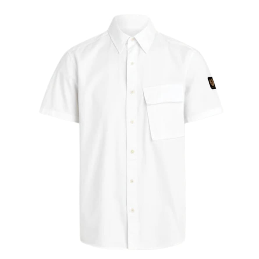 Belstaff Menswear  Scale Short Sleeve Shirt
