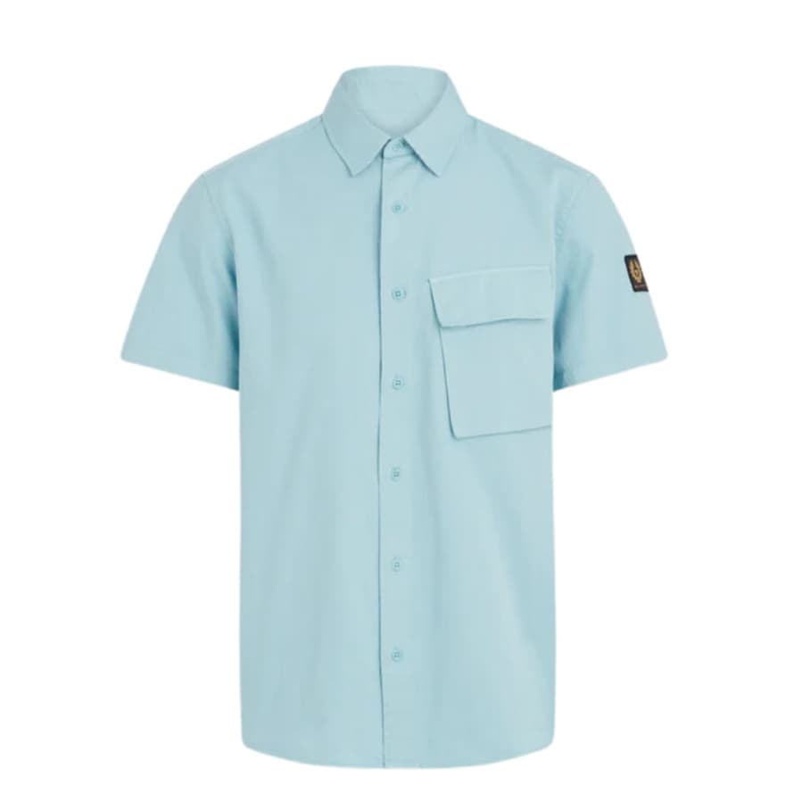Belstaff Menswear  Scale Short Sleeve Shirt