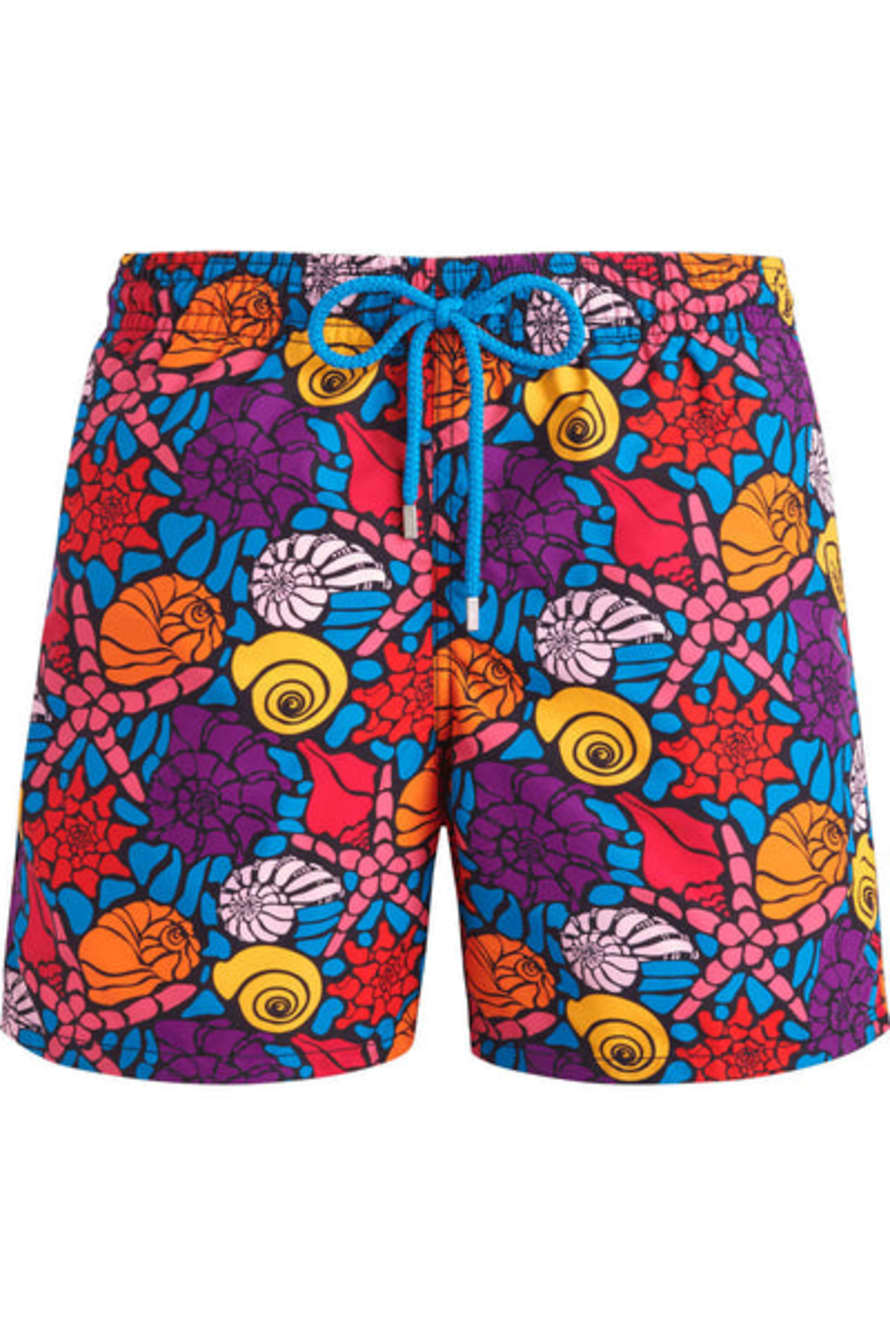Vilebrequin Noumea Sea Shells Swim Shorts Multicolour