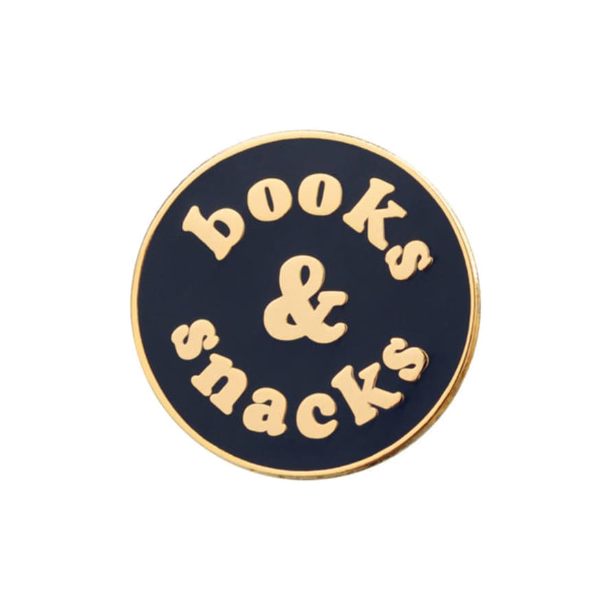 Alphabet Bags Books & Snacks Enamel Pin