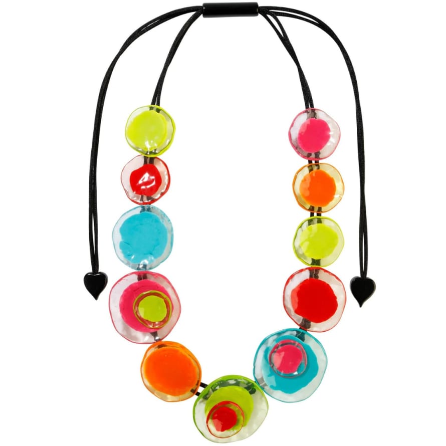 New Arrivals Zsiska Dokmai Long Multi Disc Necklace