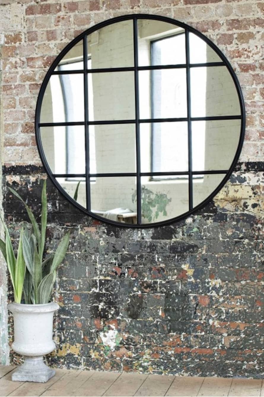 The Home Collection Brookby Industrial Window Mirror