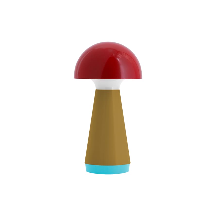 Remember Portable Table Lamp 'Bobbi' - Red