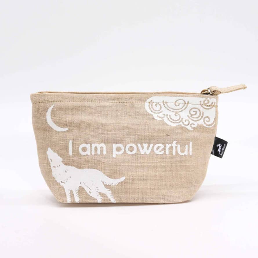 Ancient Wisdom Hop Hare Pouch I Am Powerful