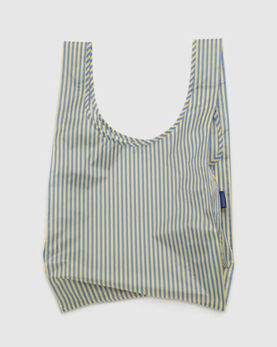 Baggu Blue Thin Stripe Standard Bag