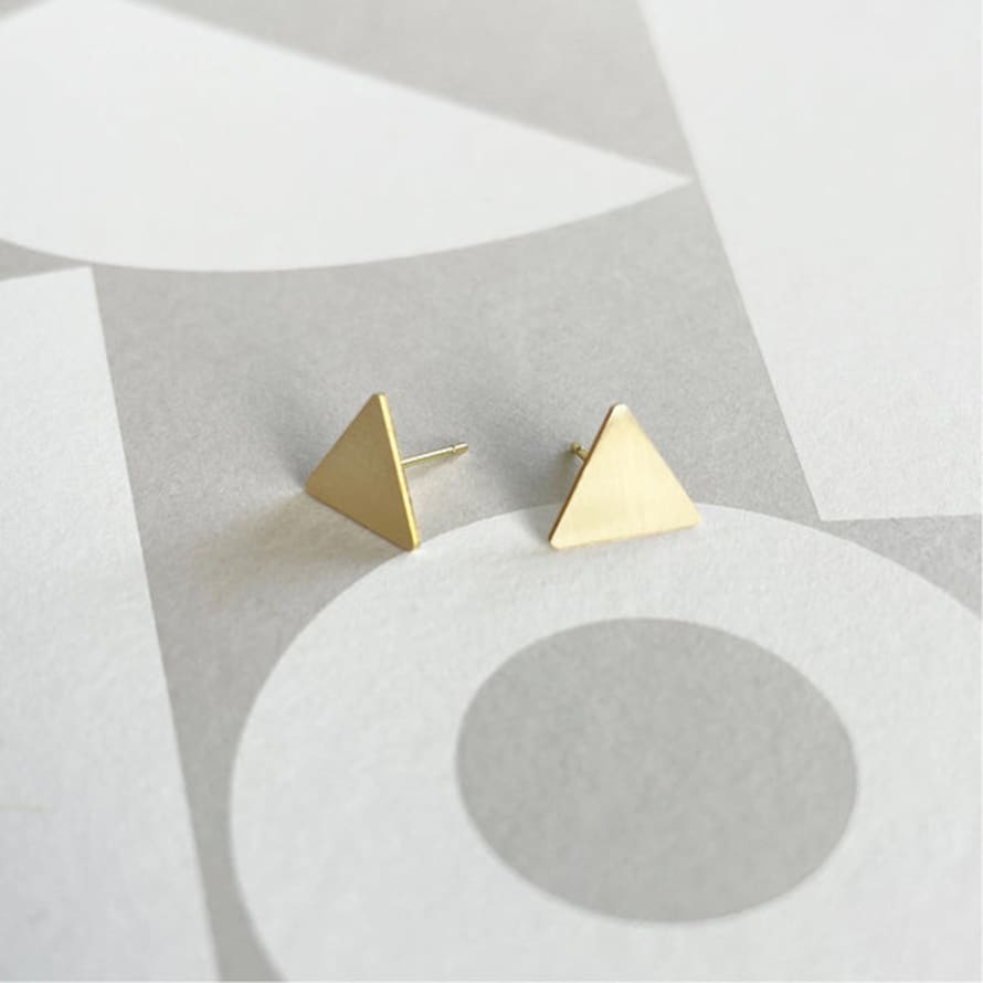 Tom Pigeon  Stack Triangle Earrings