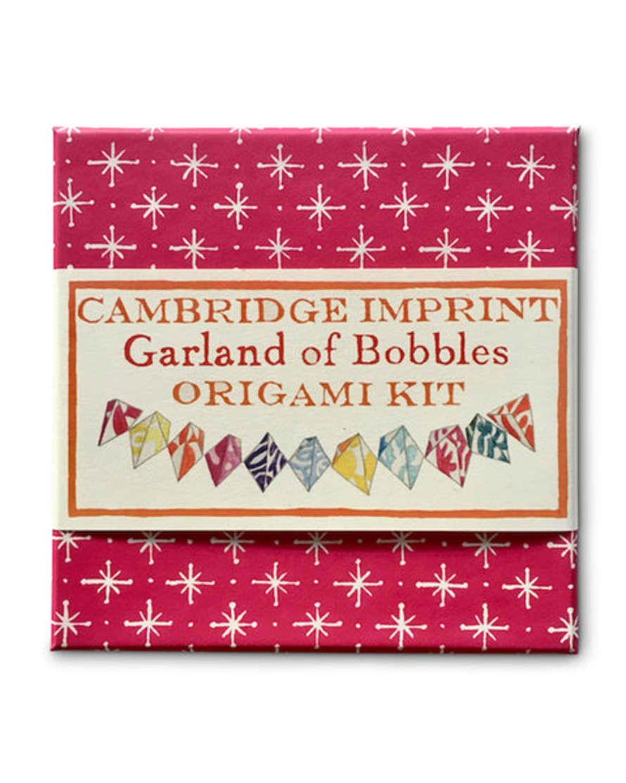 Cambridge Imprint Origami Garland Of Bobbles Kit