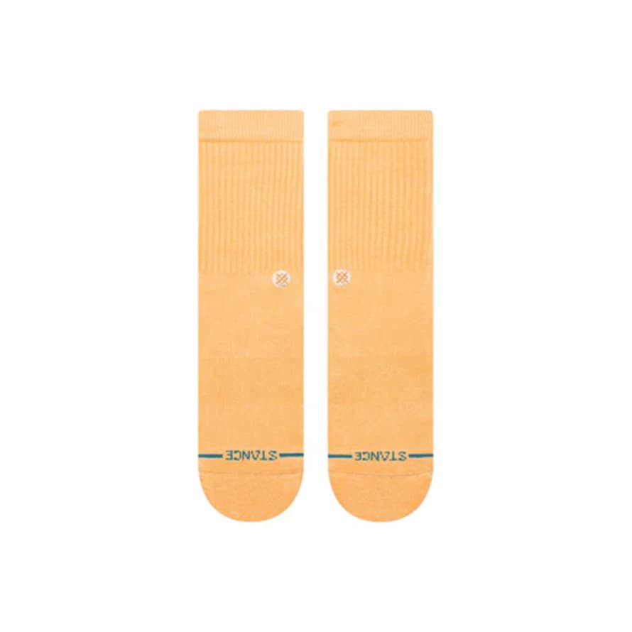 Stance Icon Washed Sock - Peach