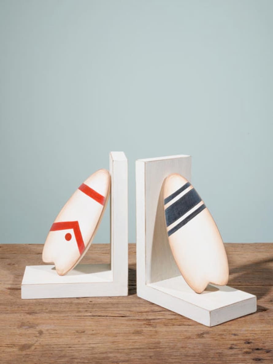 Distinctly Living Surfboard Bookends