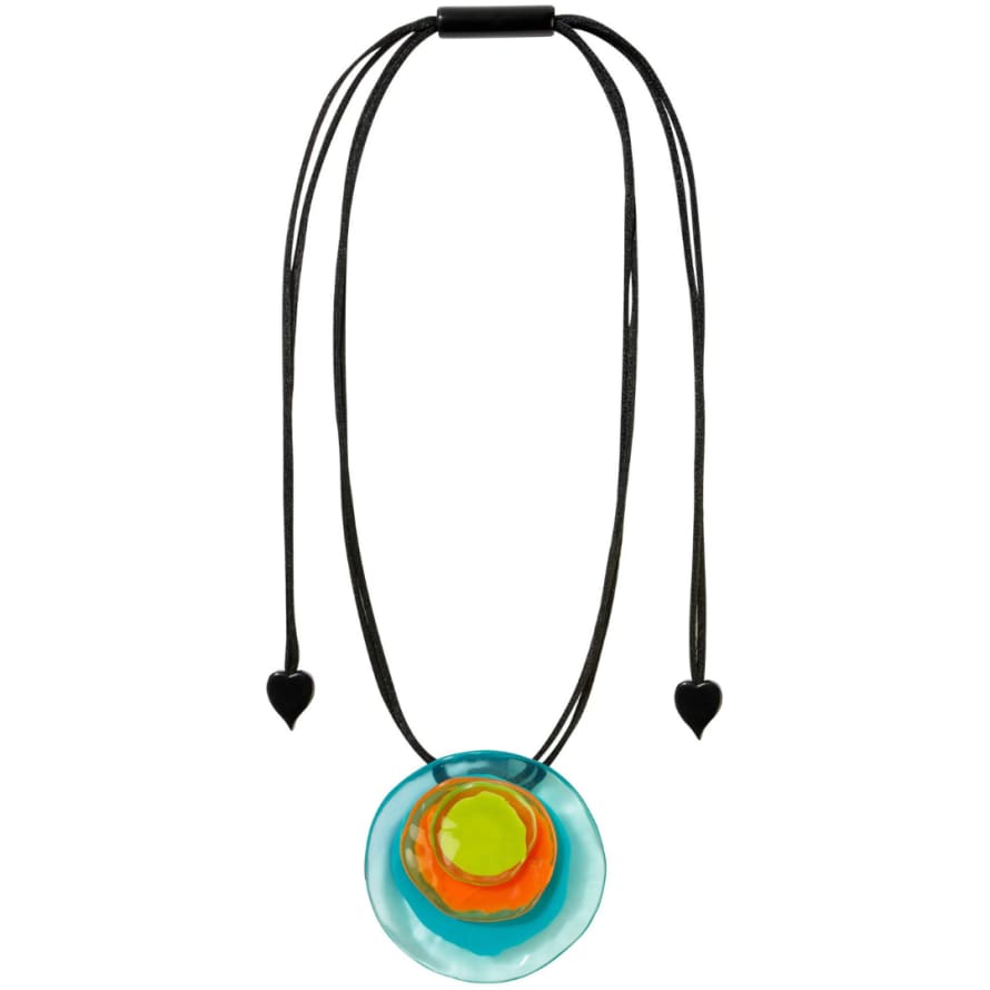 New Arrivals Zsiska Dokmai Layered Circle Pendant