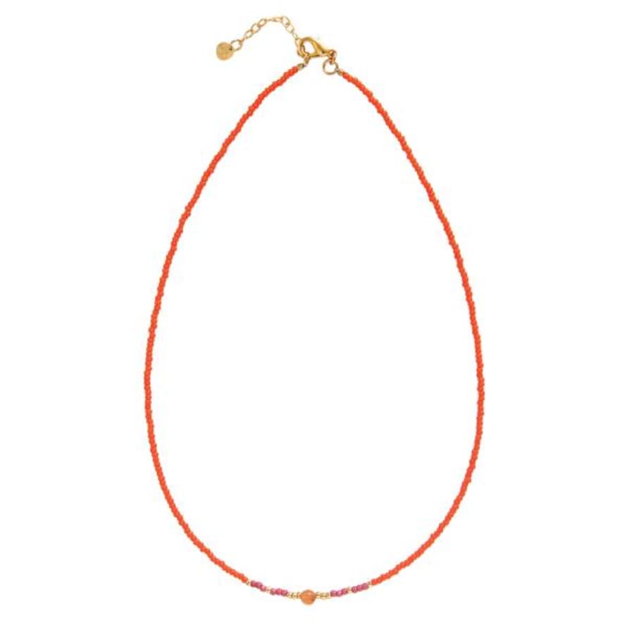 A Beautiful Story Necklace Excitement - Carnelian