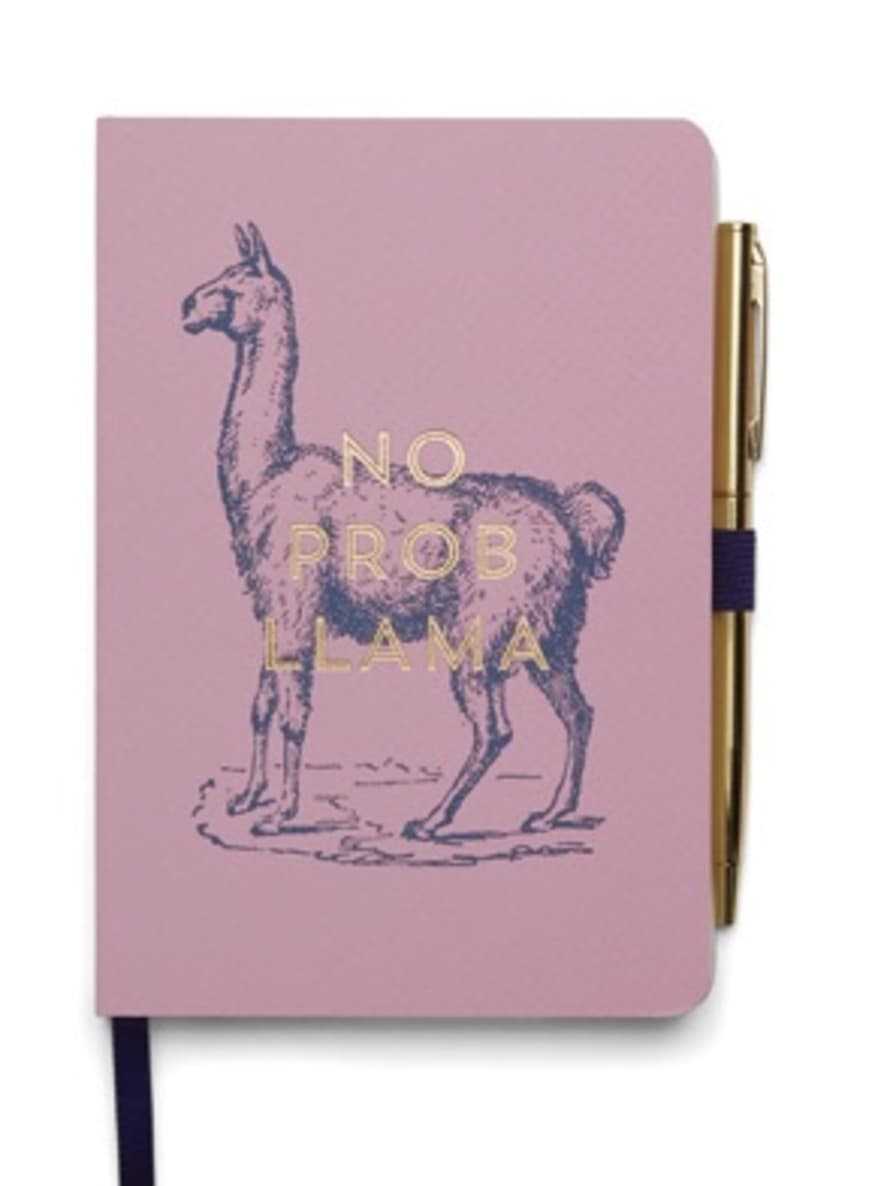 Paddy Wax Notebook No Prob Llama