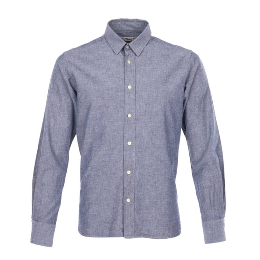 Pike Brothers 1954 Oxford Shirt - Ocean Blue Chambray