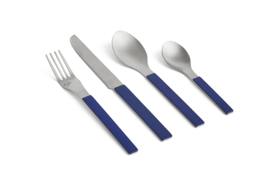 HAY set di posate 4 pz  MVS cutlery blue 