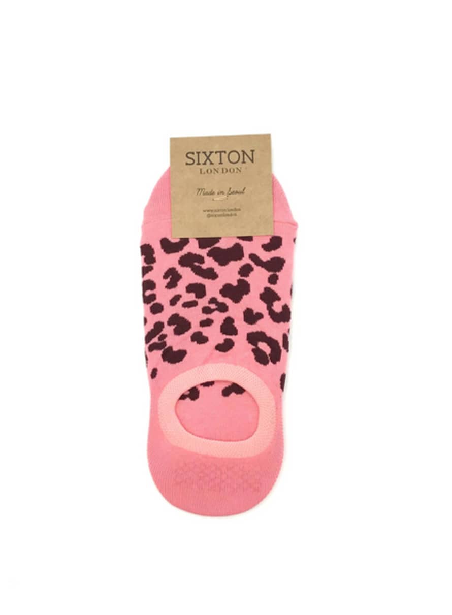 sixton Trainer Socks In Pink From