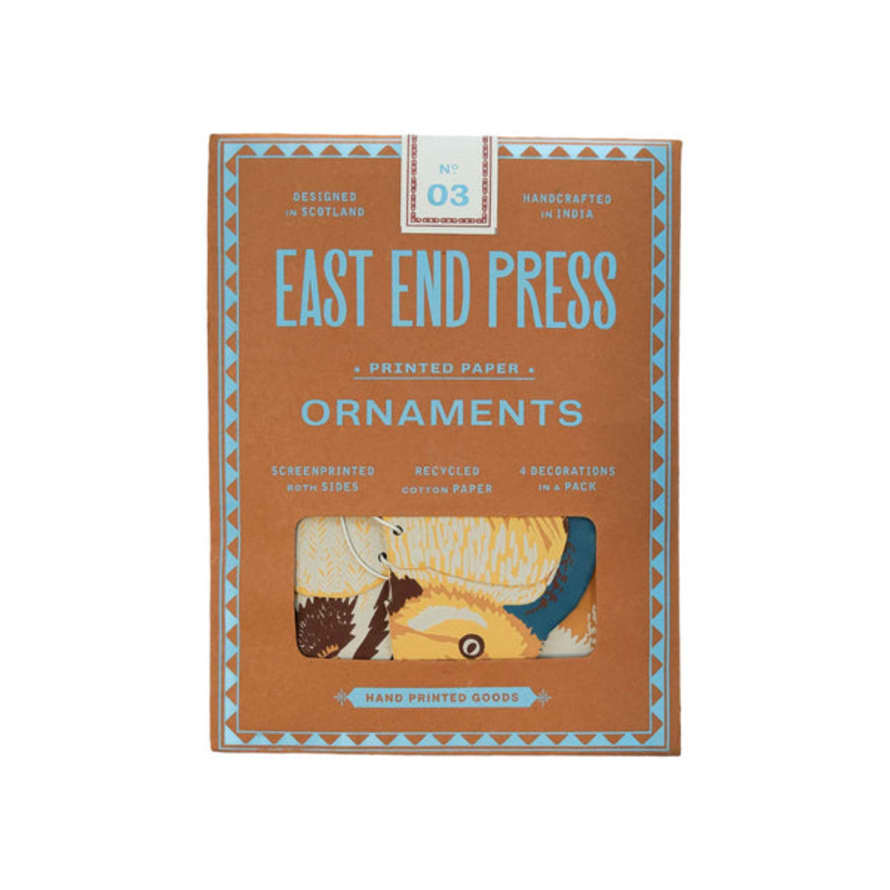 East End Press Ornaments Paper British Birds