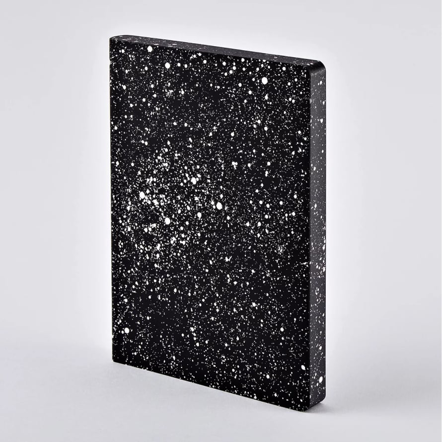 Nuuna Notebook Leather Cover Graphic L Milky Way