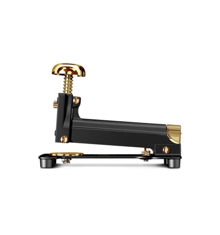 El Casco M-10 Desk Stapler, 23kt Gold & Black