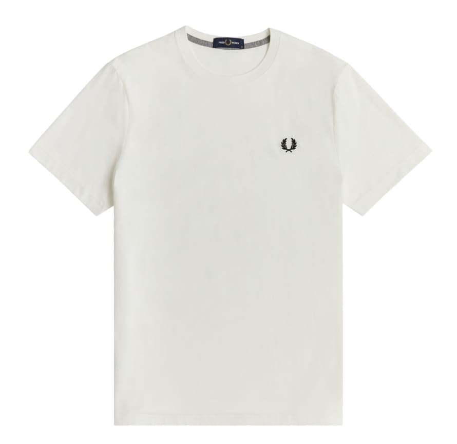 Fred Perry Fred Perry Crew Neck Tee White