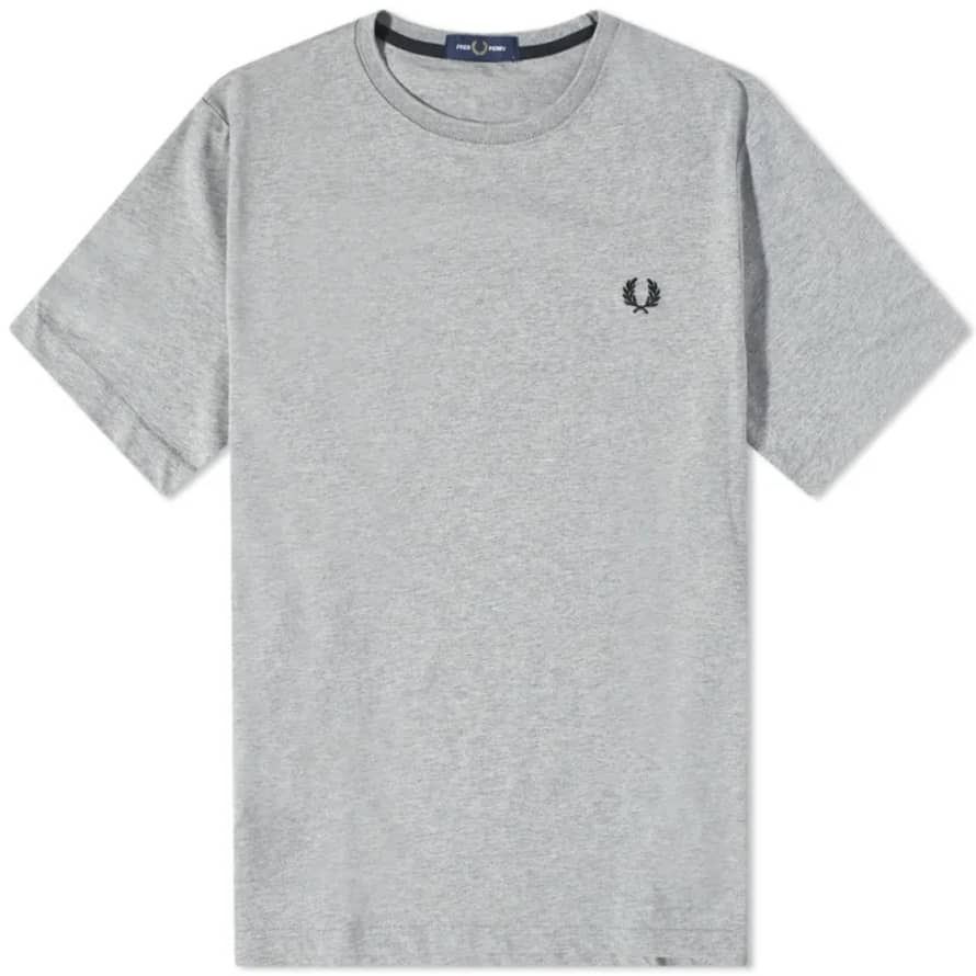 Fred Perry Fred Perry Crew Neck Tee Steel Marl