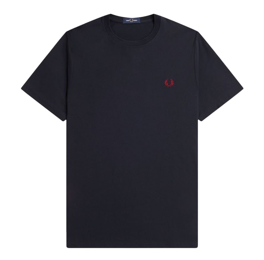 Fred Perry Fred Perry Crew Neck Tee Black