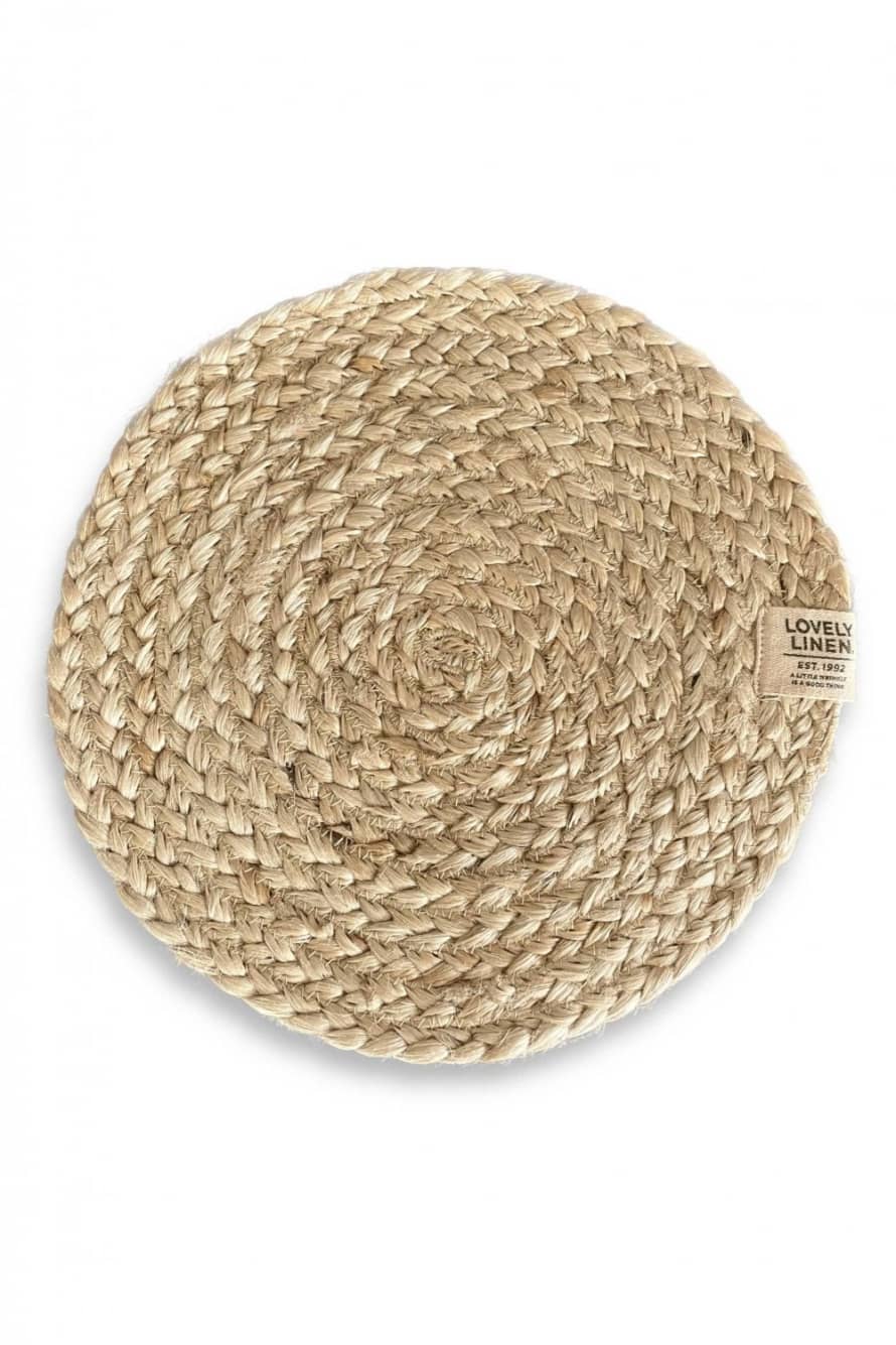 Lovely Linen Breezy Round Placemats