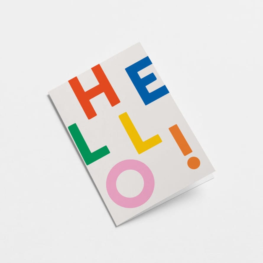 graphic  factory Hello! Card