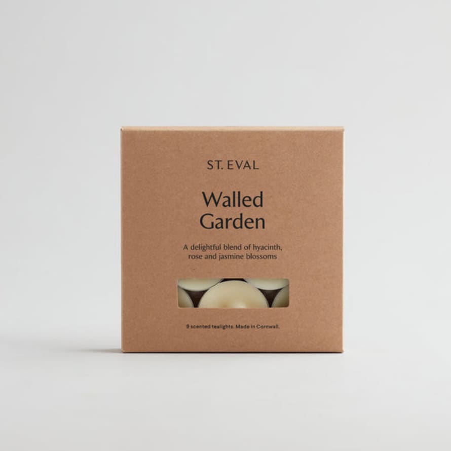 St Eval Candle Company Walled Garden Scented Tealights