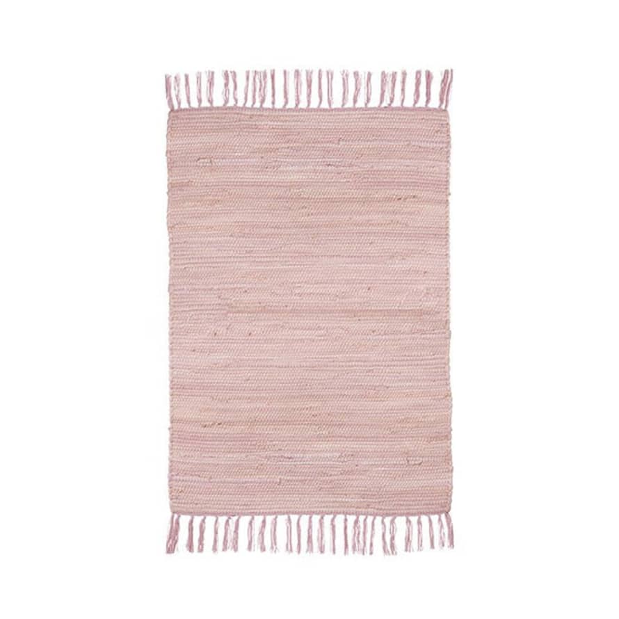 Bungalow DK Small Pale Rose Chindi Rug