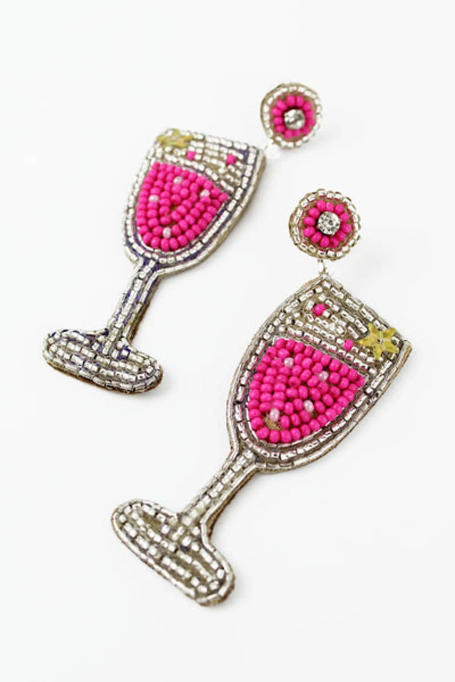 My Doris Pink Fizz Earrings