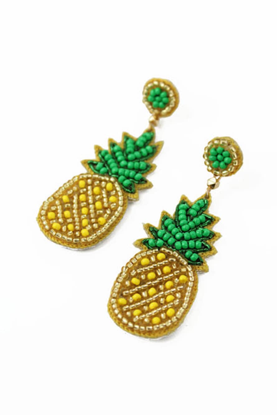 My Doris Mini Pineapple Earrings