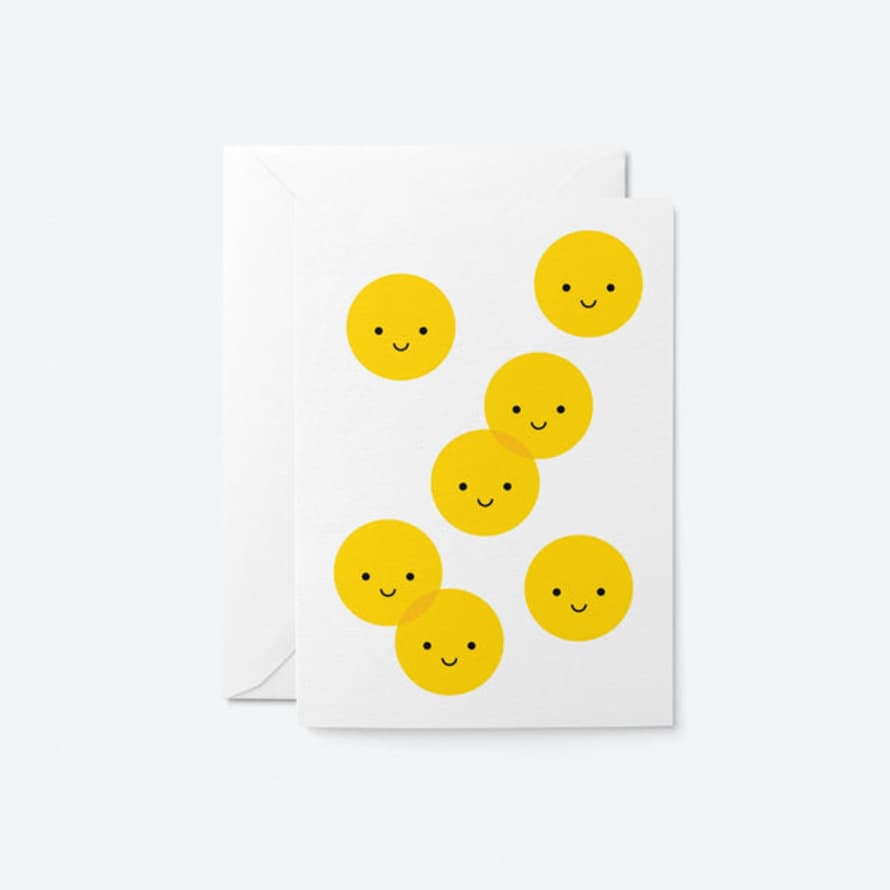 graphic  factory Lots Of Smiles Greeting Card