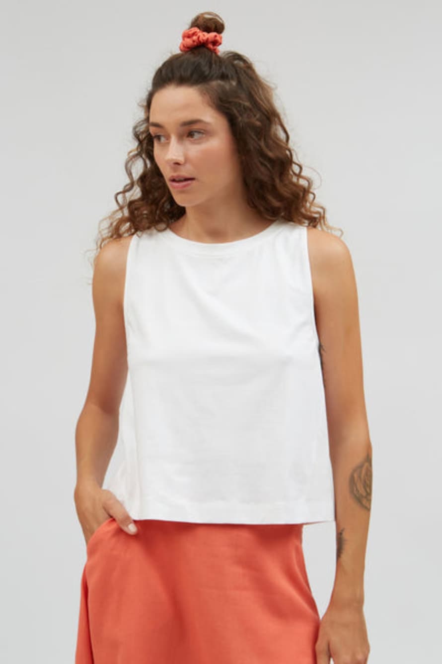 Suite13 White Sil Top
